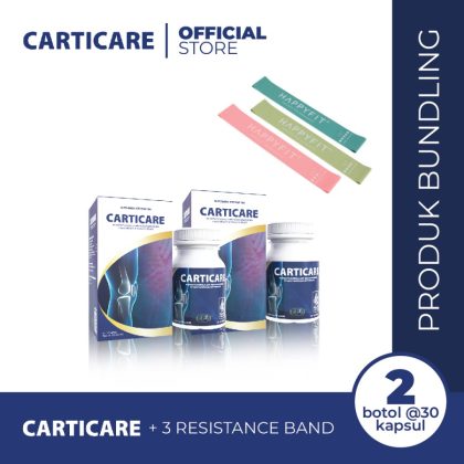Carticare 2 Botol + 3 Resistance Band